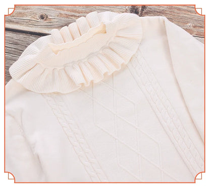 Forest Fluorescent Carps - Sweet Lolita Sweater Autumn and Winter Lolita Inner Wear