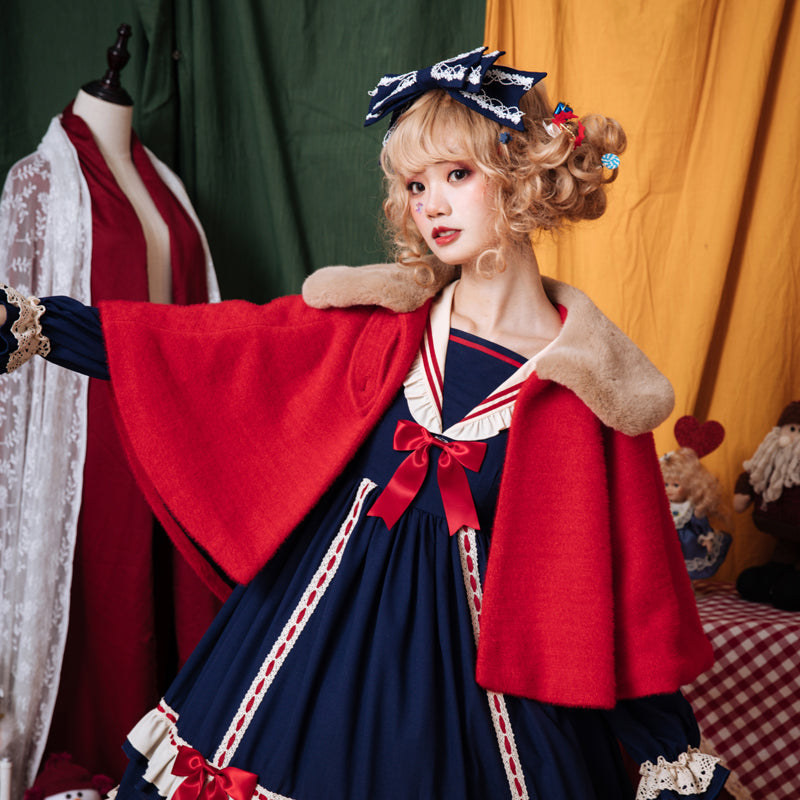 Eieyomi - Miss Betty - Lolita Autumn and Winter Wool Cape