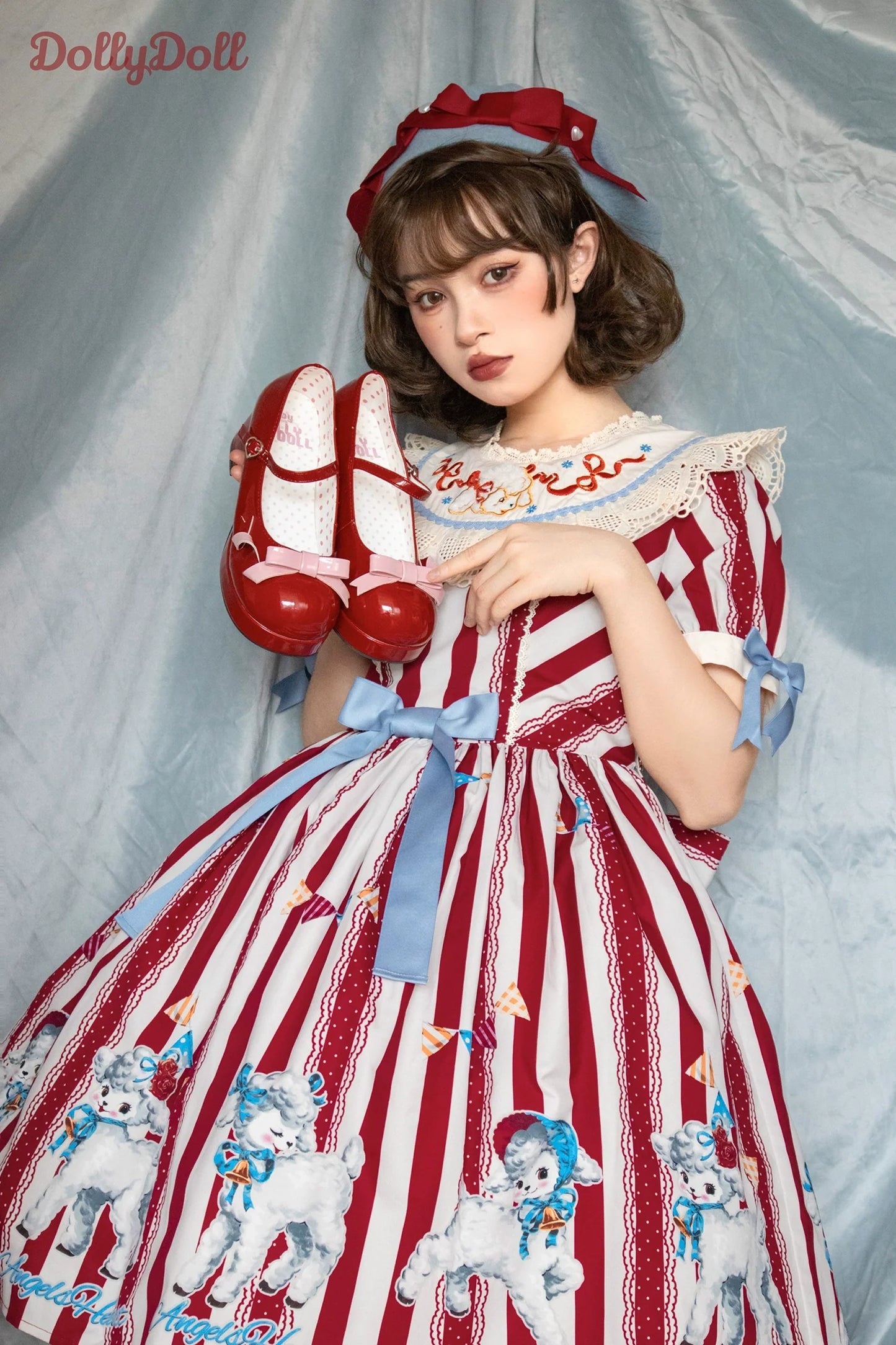 Dolly Doll - Lovers' Gift - Round Toe Middle Heel Mary Jane Lolita Shoes