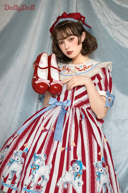 Dolly Doll - Lovers' Gift - Round Toe Middle Heel Mary Jane Lolita Shoes