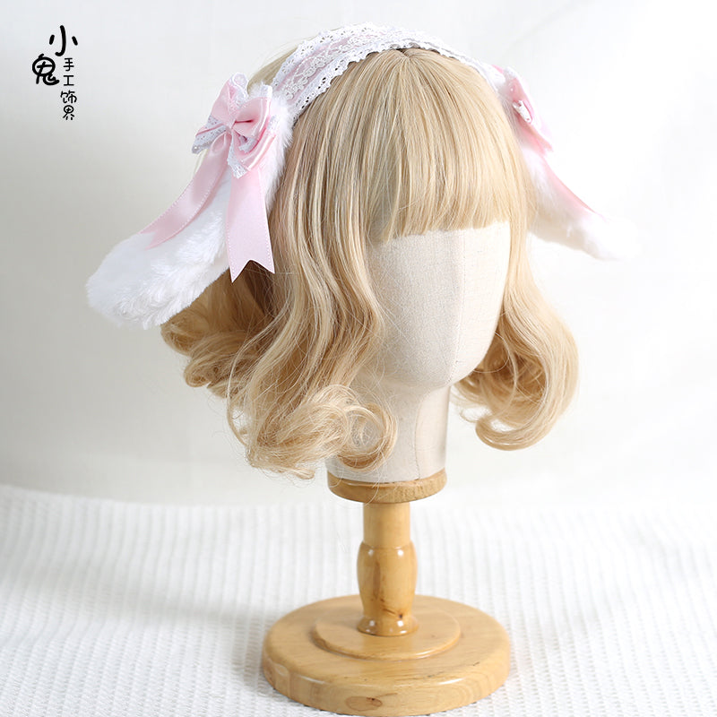 Xiaogui - Sweet Lolita Rabbit Ear KC Headband