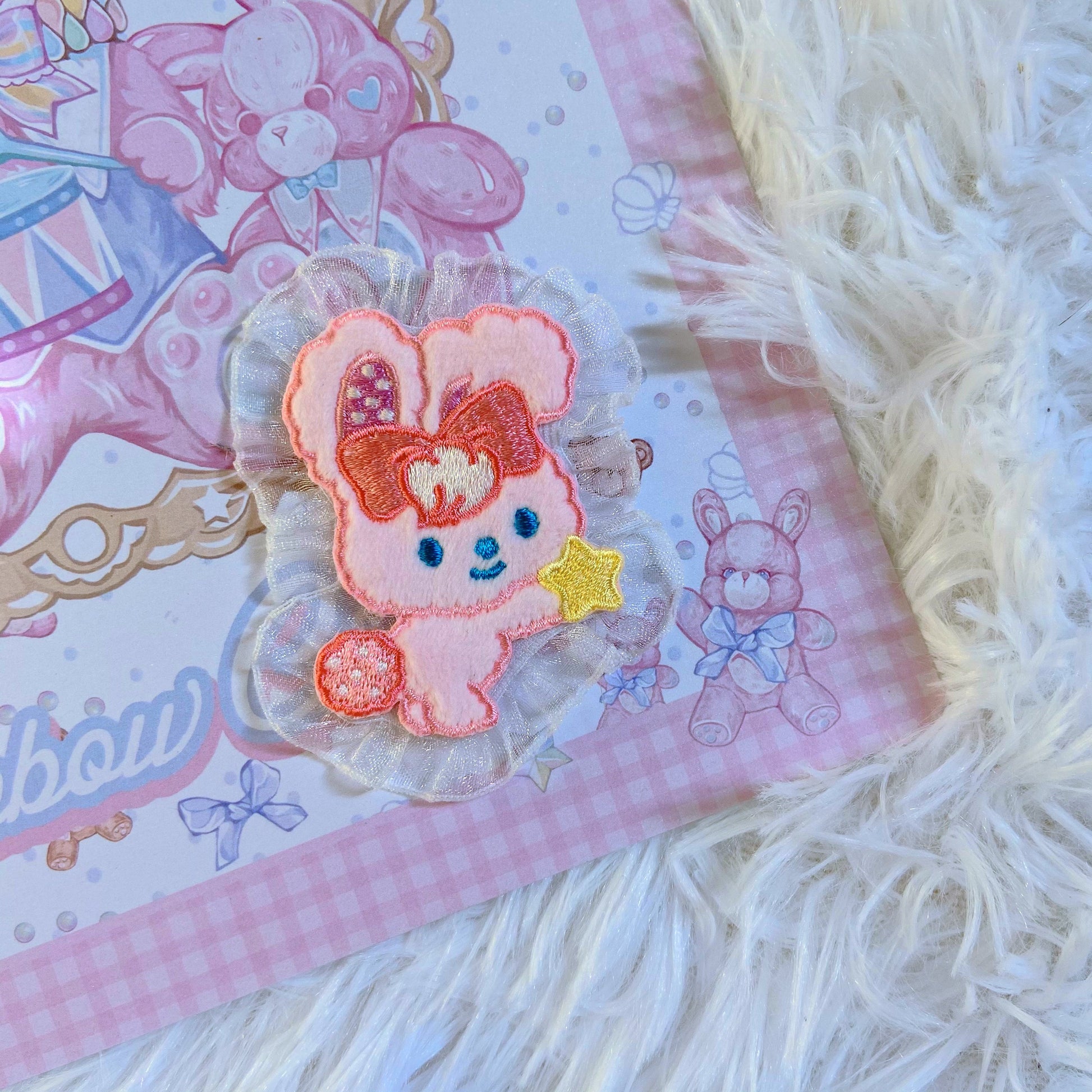 Bear Doll - D&I&T - Cute Lolita Badge and Hair Clip Accessory