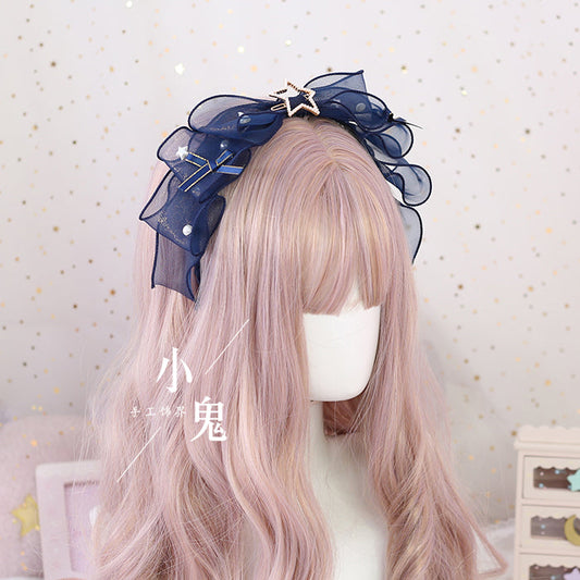 Xiaogui - Daily Lolita KC, Bow Pearl Headband