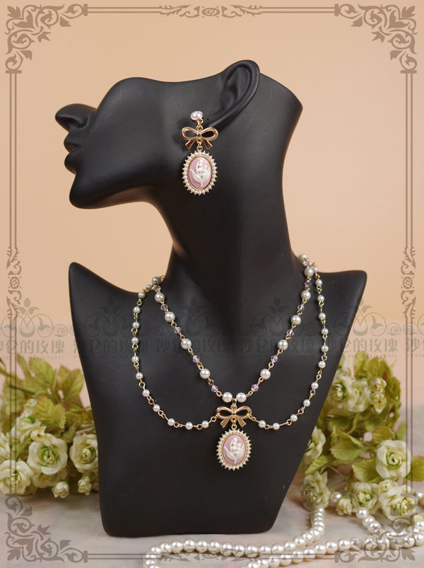 Rose of Sharon - Retro Lolita Necklace 4 Colors