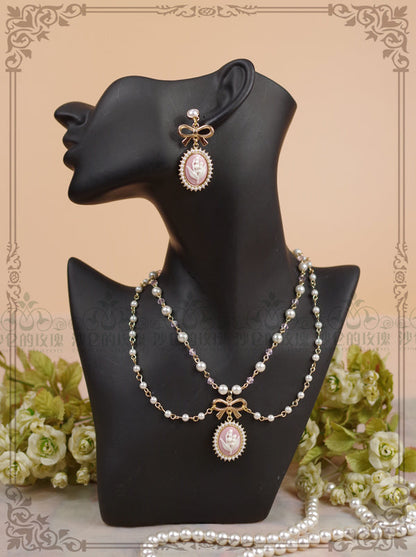 Rose of Sharon - Retro Lolita Necklace 4 Colors