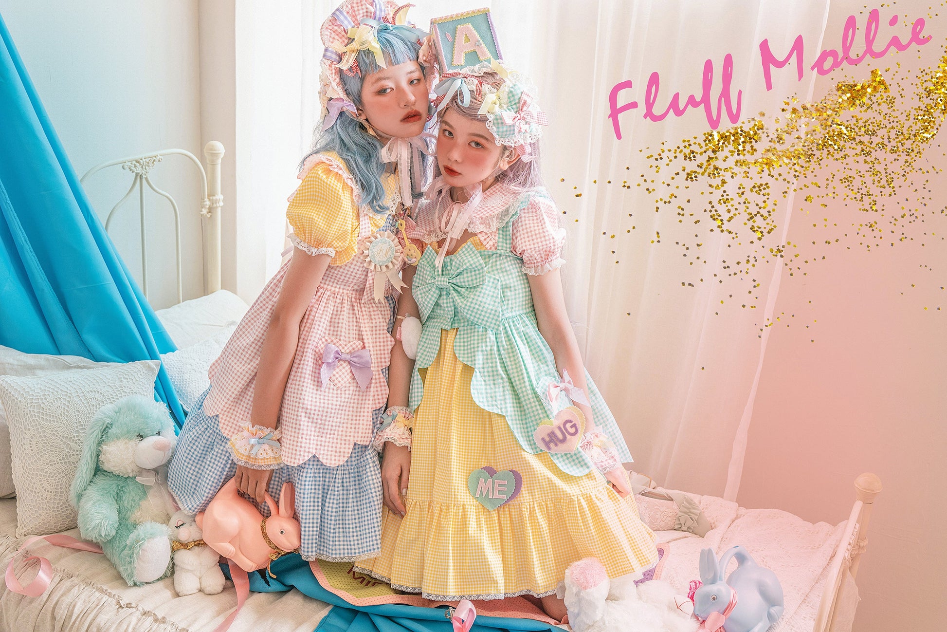 Fluff Mollie - Split Pea Breakfast - Kawaii Lolita Cotton JSK