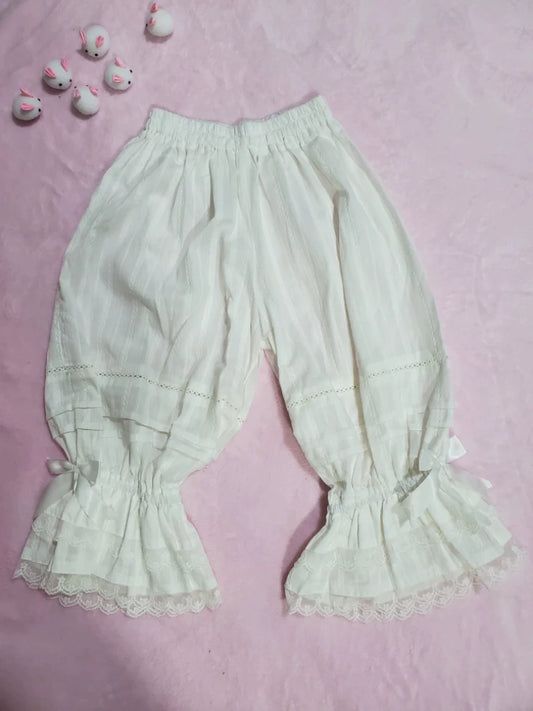 WangYan&SumStar - Sweet Lolita Bloomers Pure Cotton Shorts Leggings
