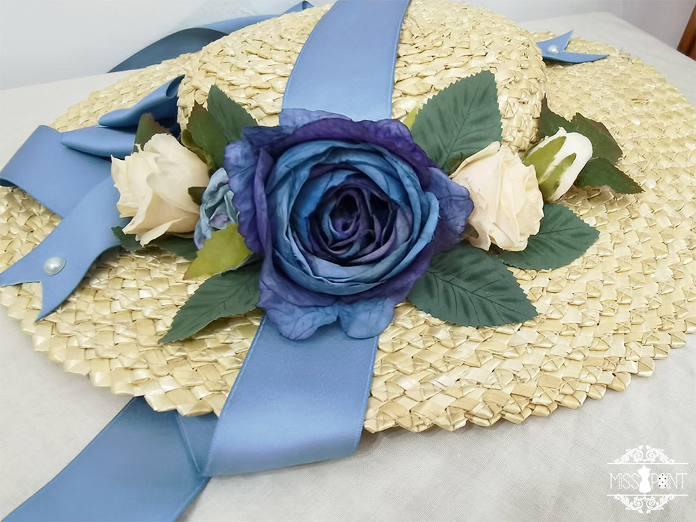 Miss Point - Lilyka Garden - Classic Lolita Headdress and Necklace Brooch Bow Trailing