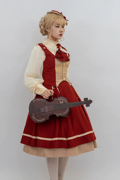 Miss Point - Golden Movement - Elegant Lolita Waistcost Short Vest Customized