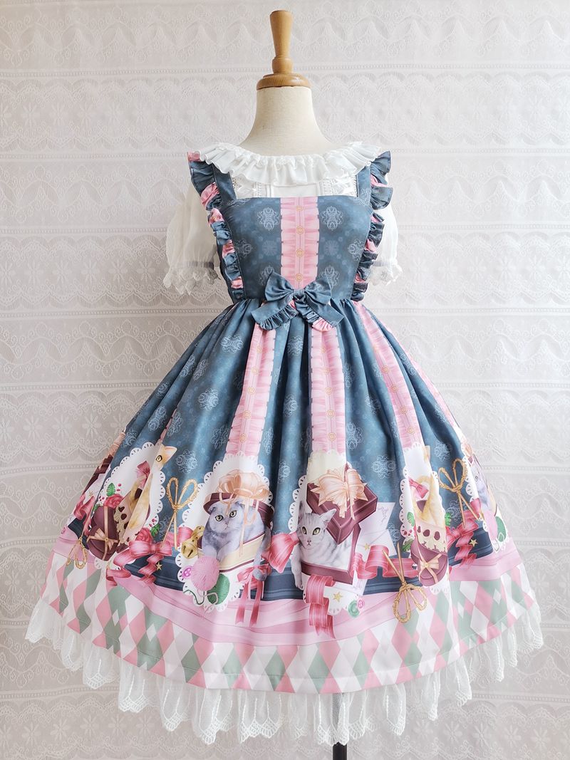Yilia - Chocolate Cat Lolita JSK Dress