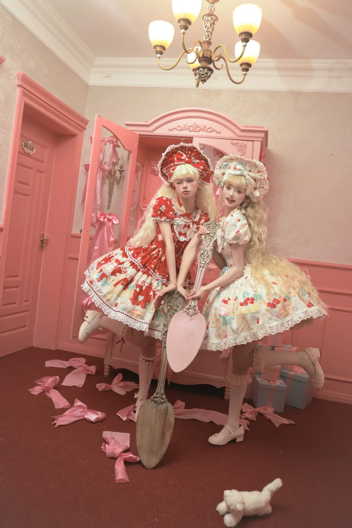 Dark Star Island - Honey Bunny Cake - Sweet Lolita JSK/OP/Strap SK/Shirt