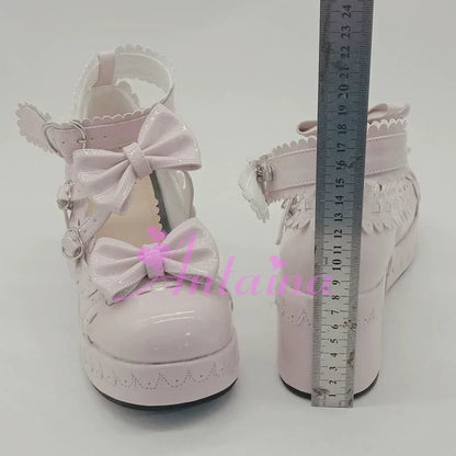 Antaina - Sweet Lolita Shoes Platform Shoes Multicolor