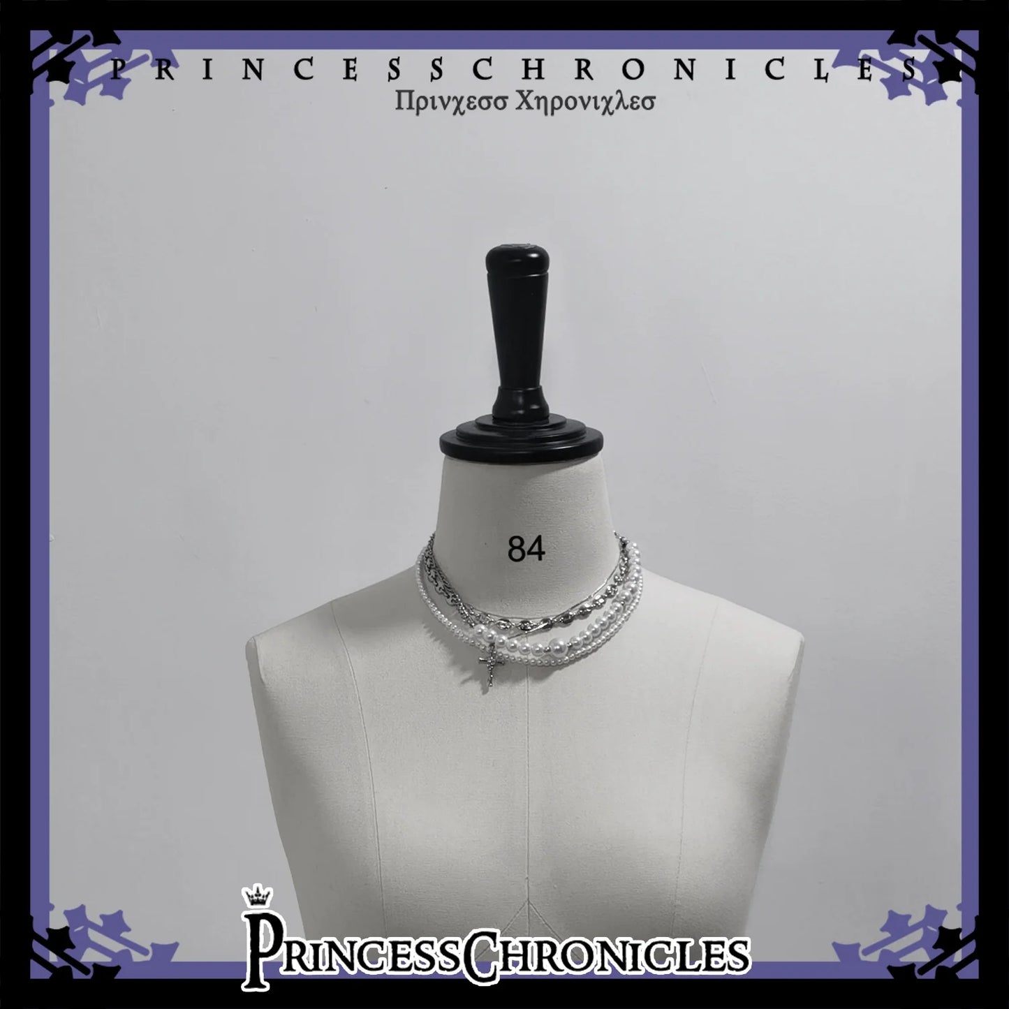 Princess Chronicles - Divine Covenant - Ouji Lolita Accessory Set Necklace and Bracelet