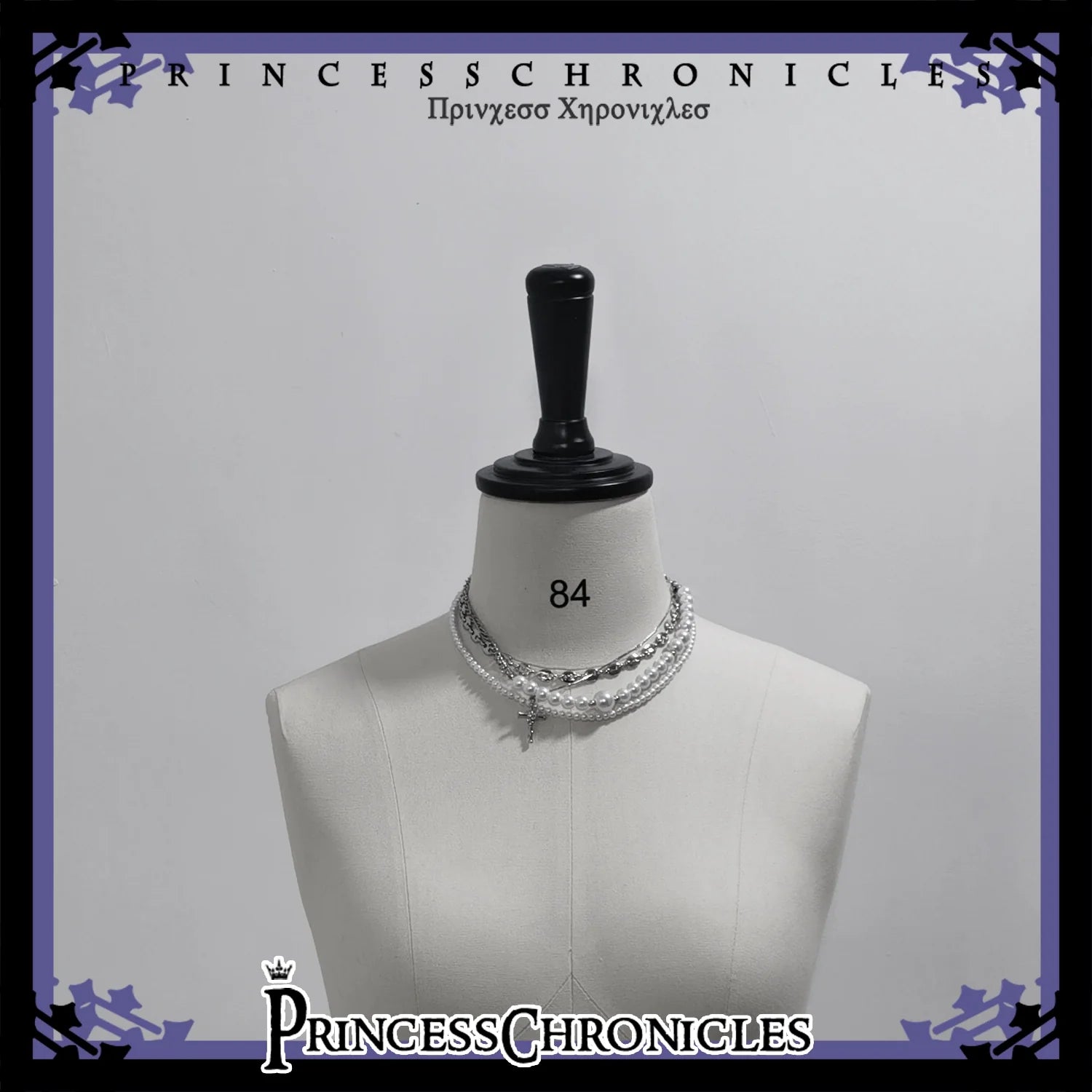 Princess Chronicles - Divine Covenant - Ouji Lolita Accessory Set Necklace and Bracelet