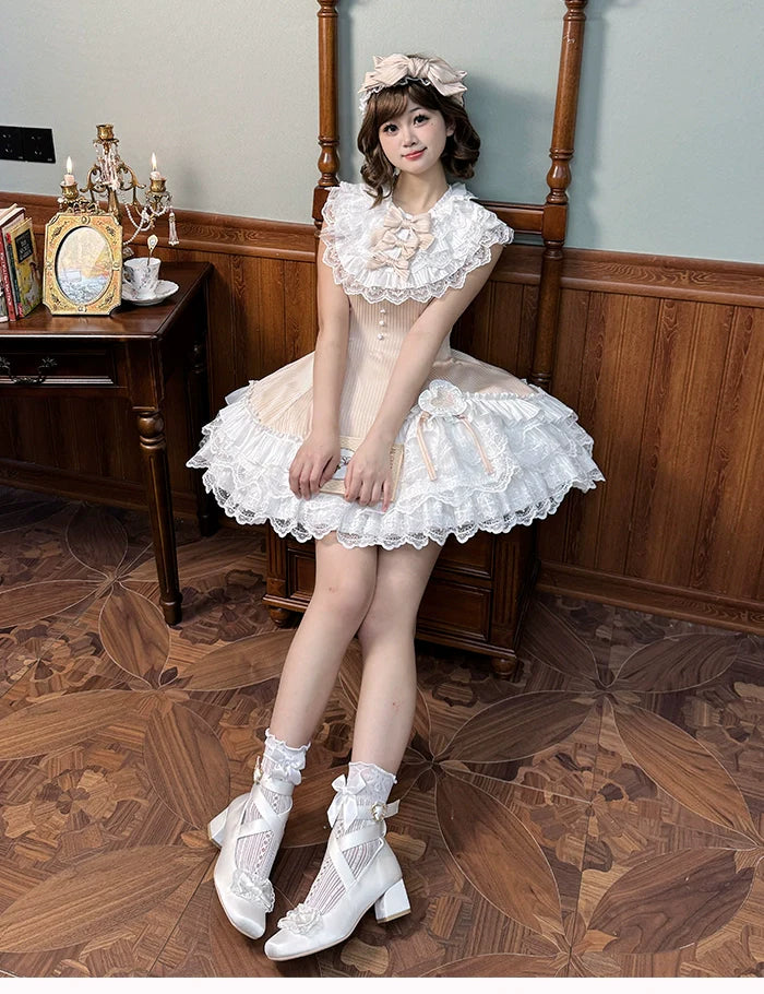 Alice Girl - Arrogant Miss - Sweet Lolita Headband Bow KC Head Accessory