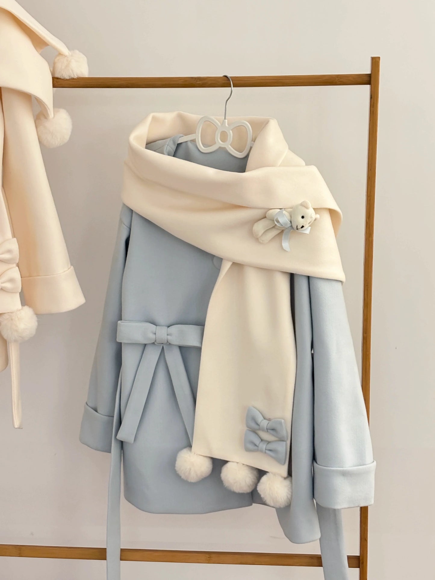 Platycodon House - Winter Sweet Lolita Coat Long Scarf Outerwear