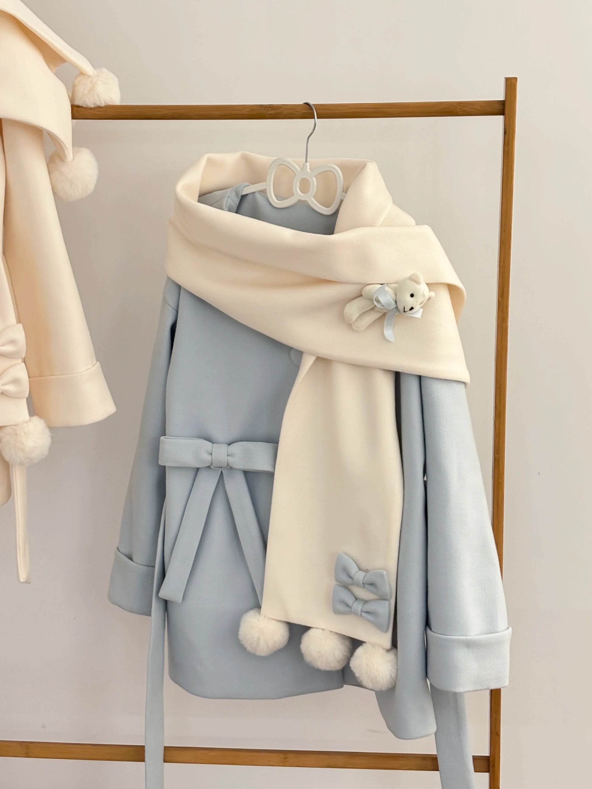 Platycodon House - Winter Sweet Lolita Coat Long Scarf Outerwear