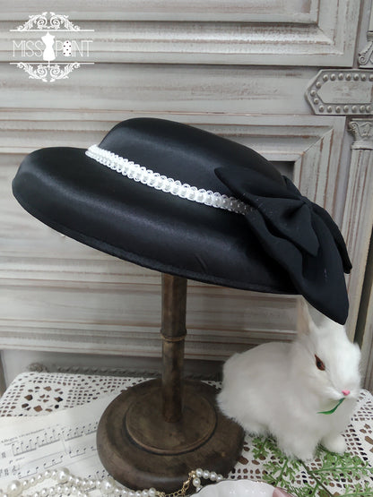 Miss point - Rhine Riverside - Summer Bow Lolita Top Hat