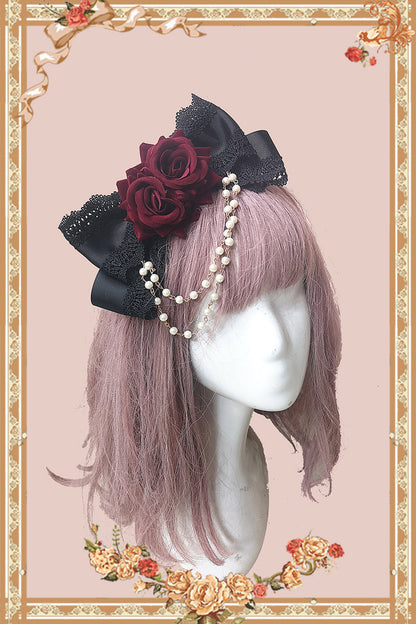 Infanta - Elegant Lolita Headdress Flower Clip
