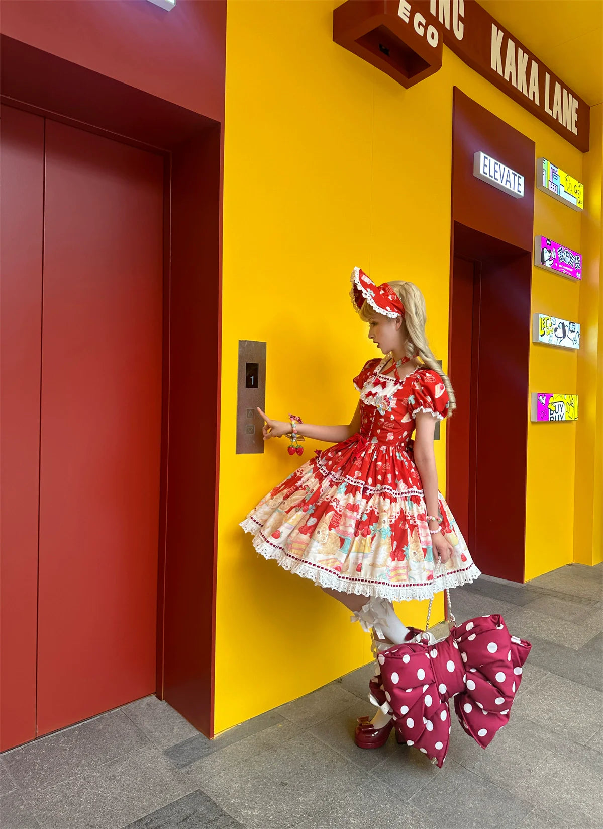 Dark Star Island - Honey Bunny Cake - Sweet Lolita JSK/OP/Strap SK/Shirt