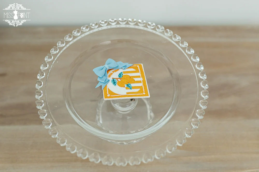 Miss Point - Daisy Lemon - Kawaii Lolita Lemon and Flowers Accessory