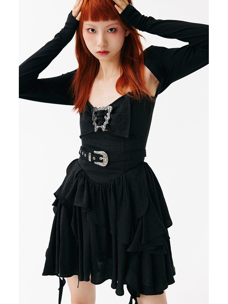 Rock Girl Sling Dress【s0000001556】