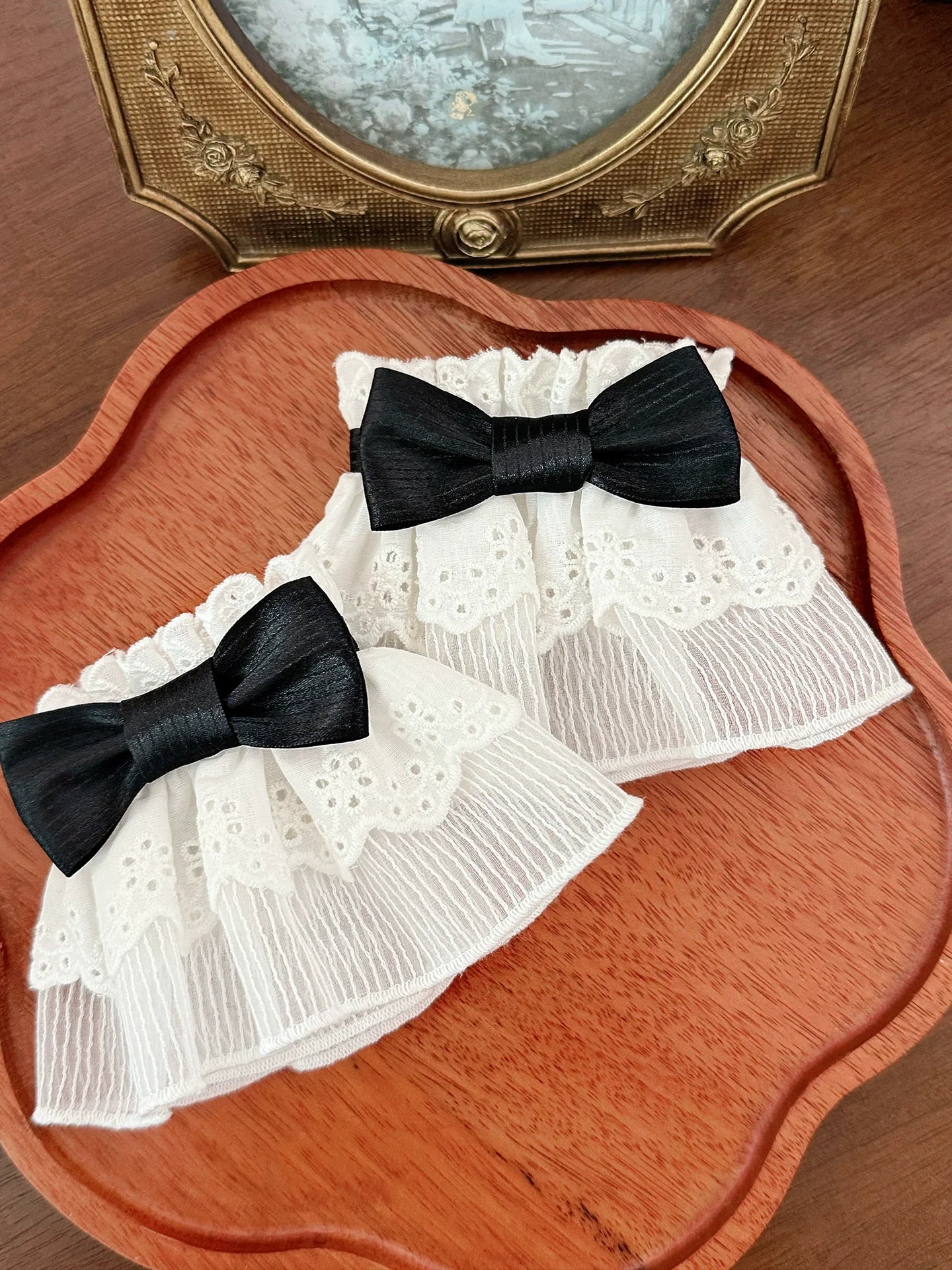 Alice Girl - Old School Polka Dots - Sweet Lolita BNT & Detachable Sleeves