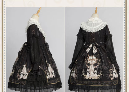 OCELOT - Chiffon Classic Lolita OP Dress