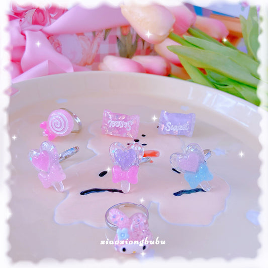 Bear Doll - Kawaii Lolita Ring Sweet Lolita Accessory