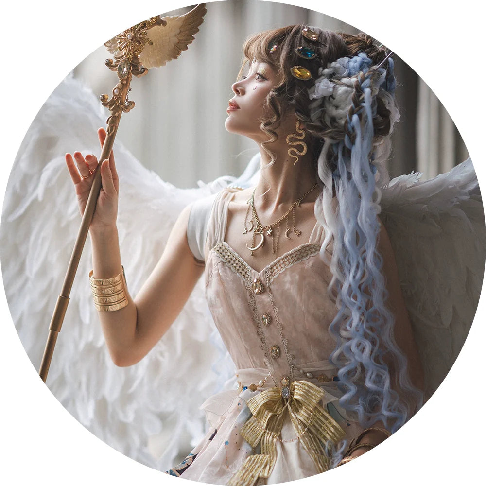 Miss Point - Dusk Best - Egyptian Lolita Dress Set Gorgeous JSK