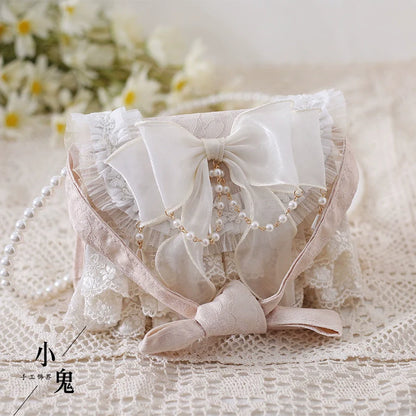 Xiaogui - Elegant Lolita Handbag Ivory Tea Party Lolita Bag