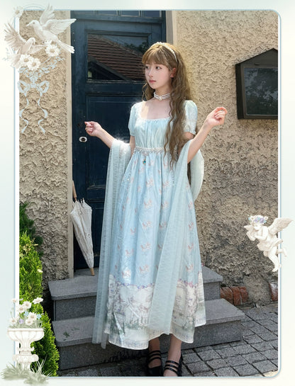 MeowMeow - Nayi Spring - Empire Waist Elegant Lolita OP Dress
