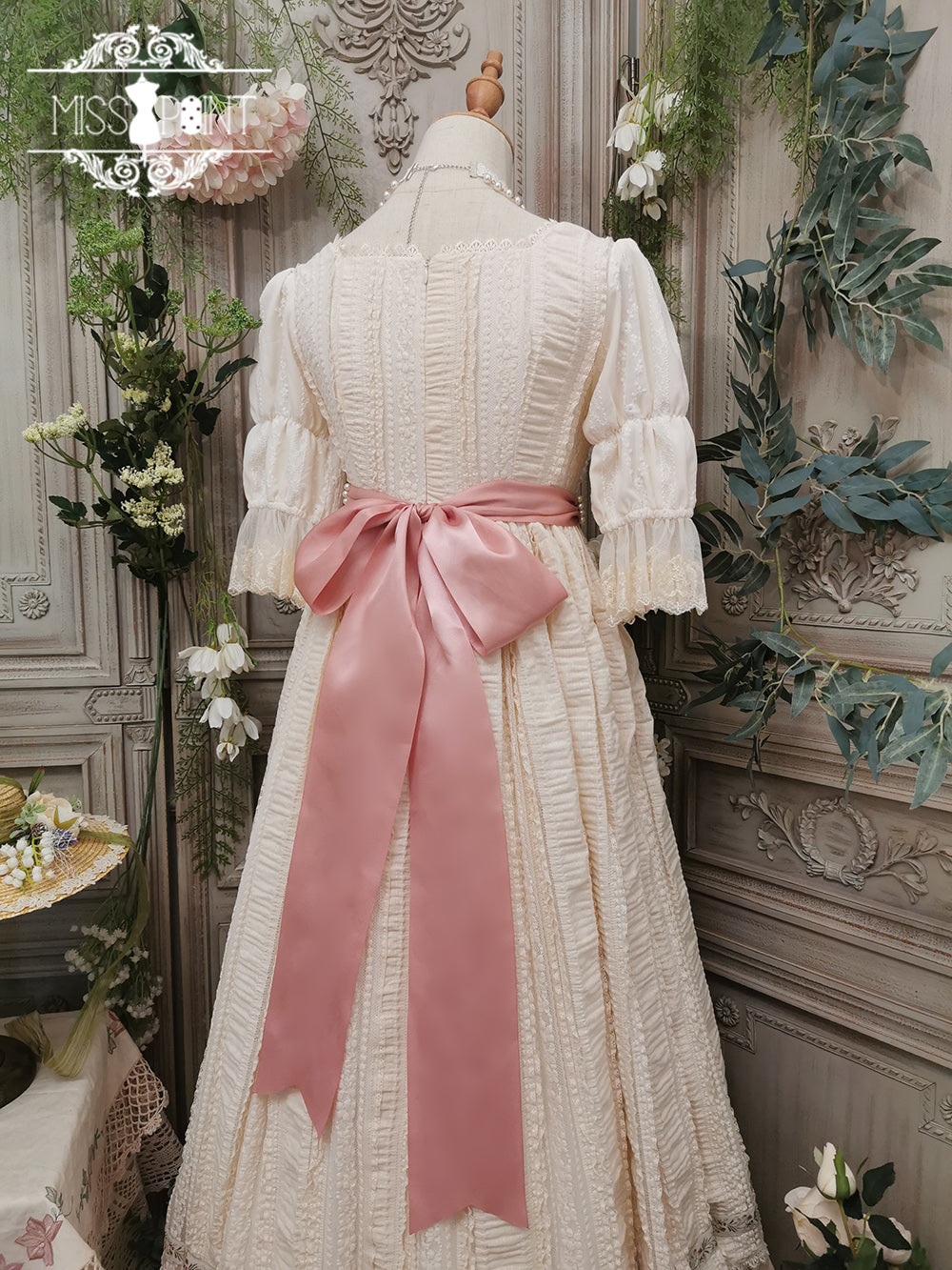 Miss Point - The Sally Gardens - Multicolors Ribbon Lolita Sash