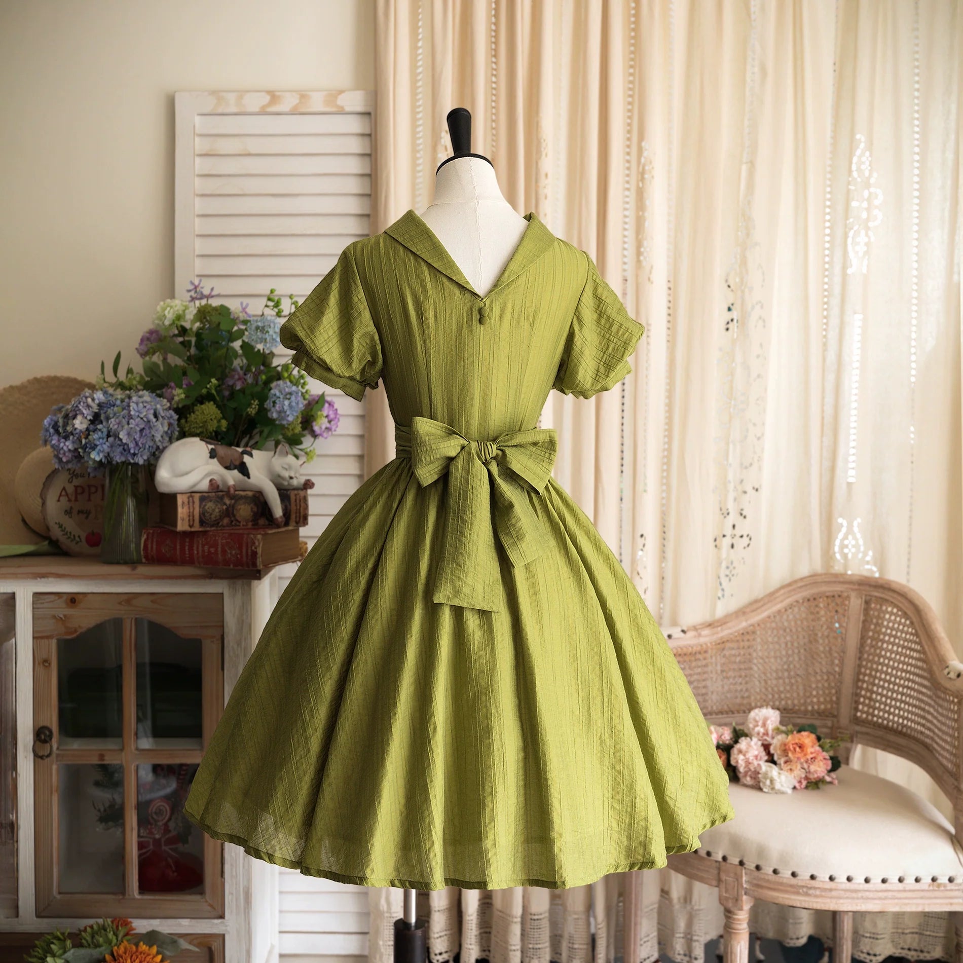 Forest Wardrobe - Forest Gallery - Classic Lolita OP Dress Country Style Tencel Dress