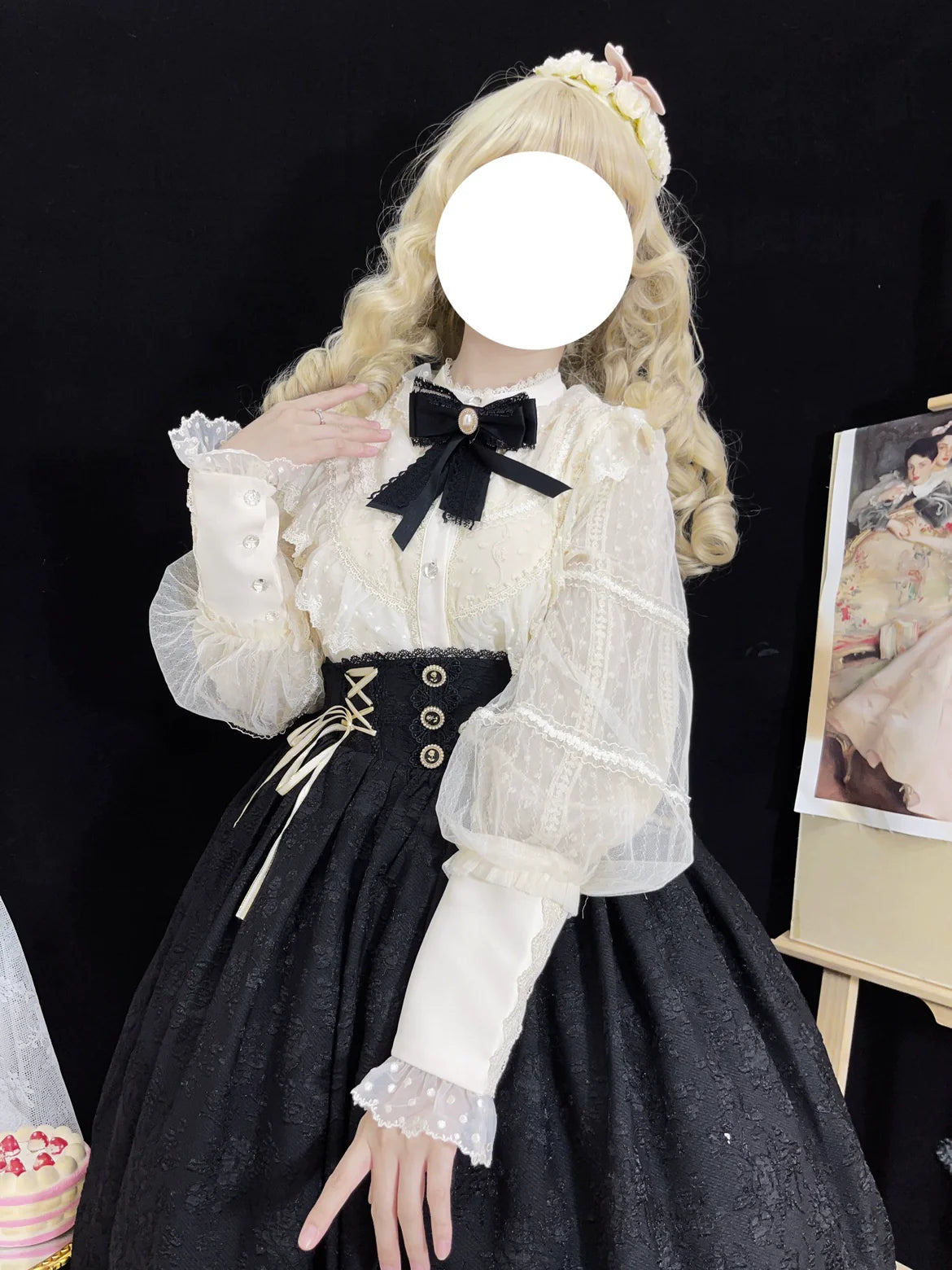 DMFS Lolita - Kawaii Lolita Shirt Winter Lolita Shirt