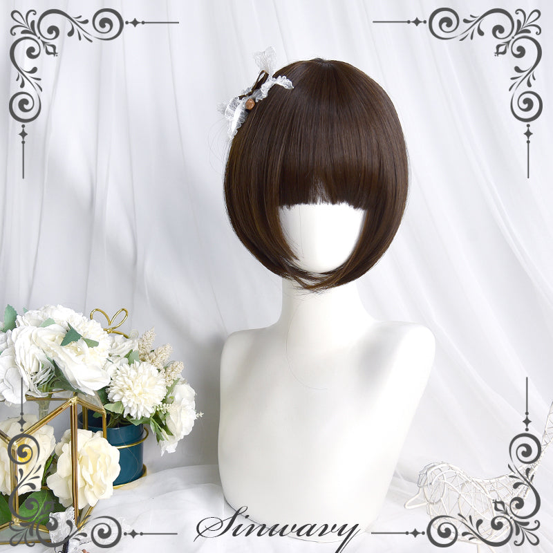 Sinwavy - Pandora's Box - Lolita Short Wig with Cute Double Ponytails
