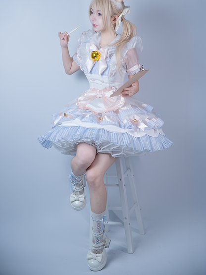 Dreamland - Whispers of the Rose - Daily Lolita Platform Heels Shoes with Relief Rose