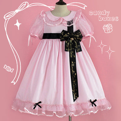 Pumpkin Cat - Candy Boxes Sweet Lolita OP Dress
