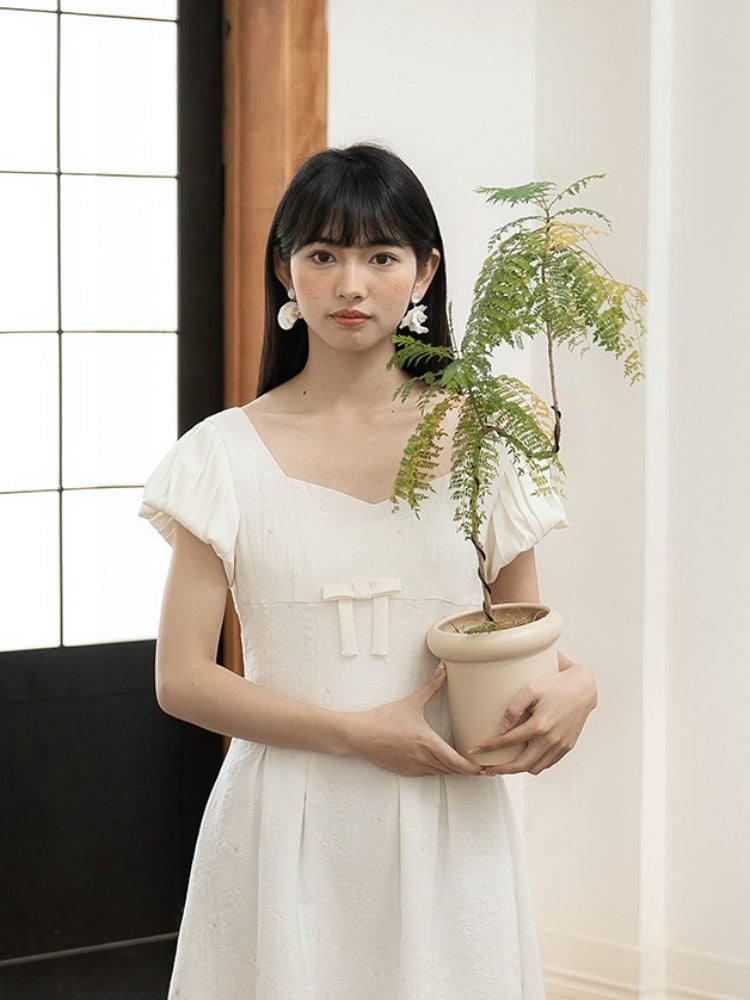 Flower Embroidery Dress【s0000001737】