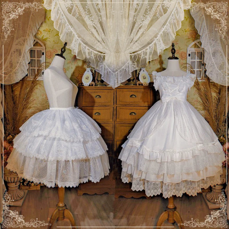 Motadalu - Magic Petticoat - Wedding Lolita Petticoat Violence Fishbone Lolita Petticoat