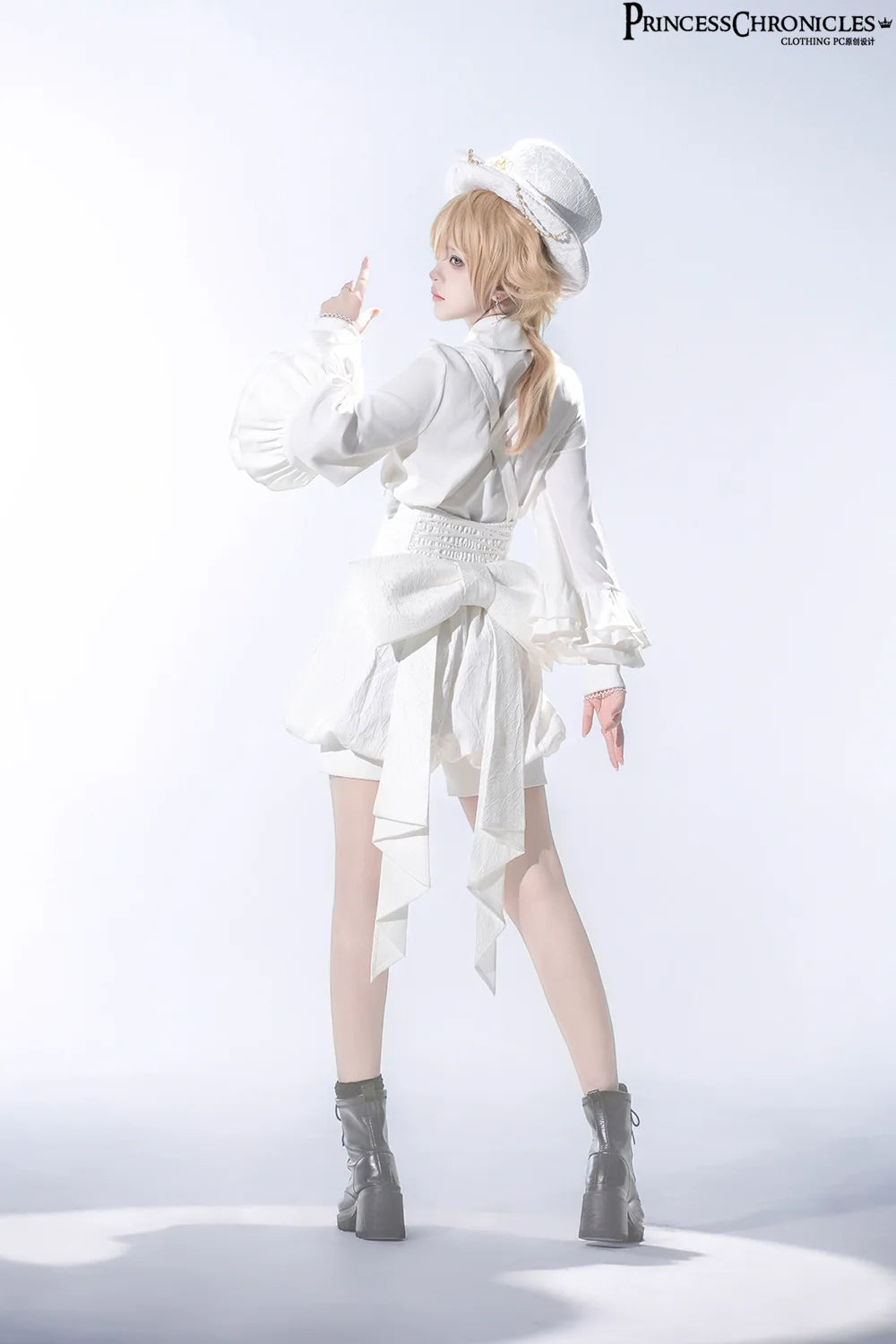 Princess Chronicles - Doll - Elegant Ouji Lolita White Hat