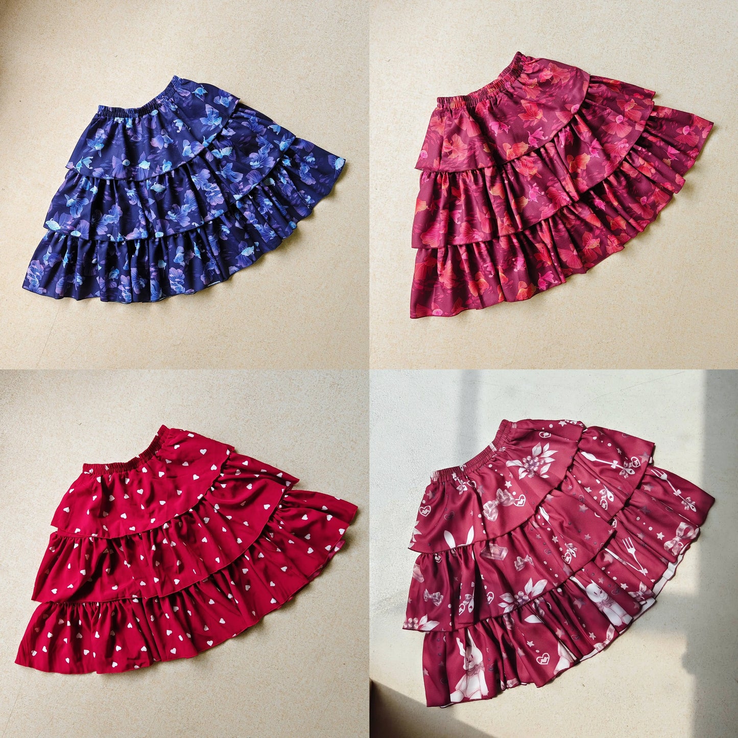 Magic Tea Party - Cotton Lolita SK Multiple Patterns Lolita Skirt Collection