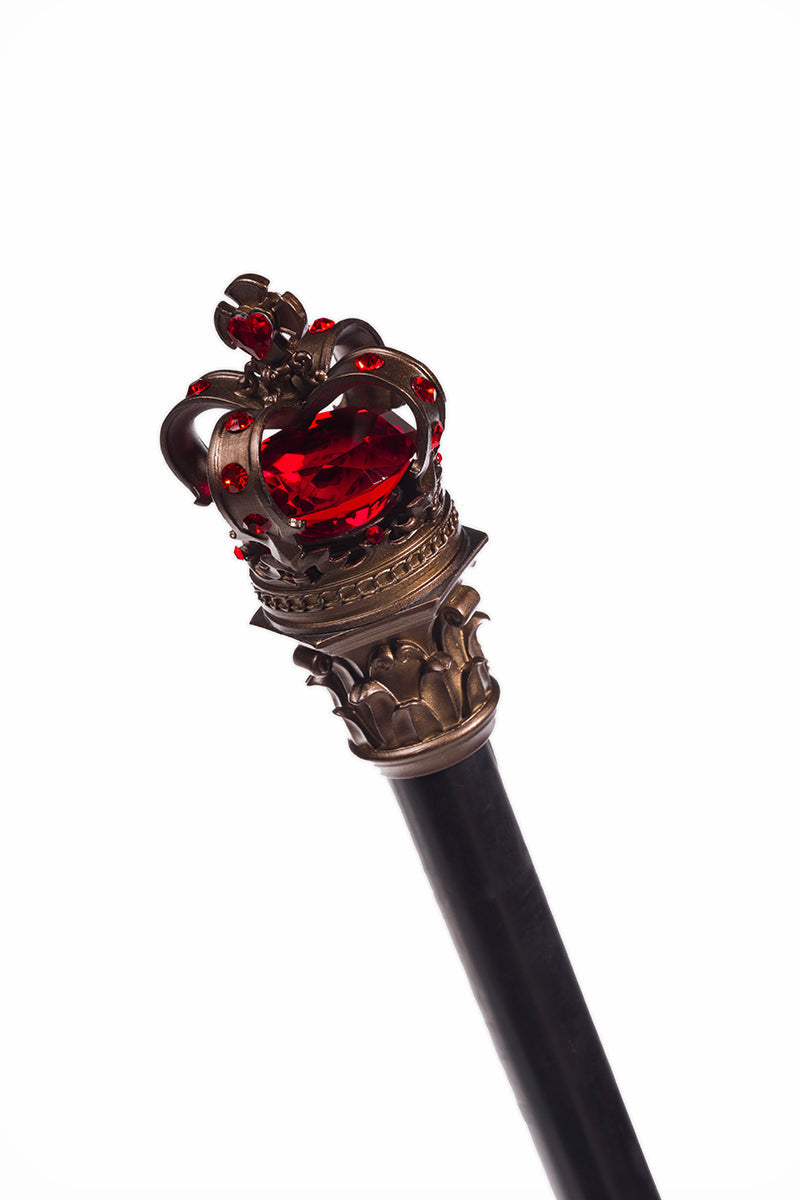 Youpairui - Lolita Cane And Crown Accessory