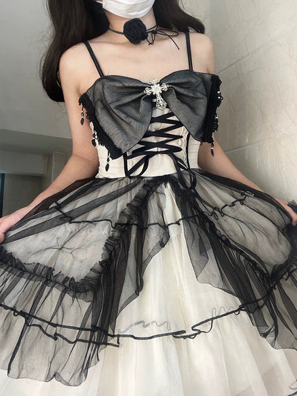 Daydream Whisper - Aphrodite - Gothic Lolita JSK Bridal Wedding Lolita Dress