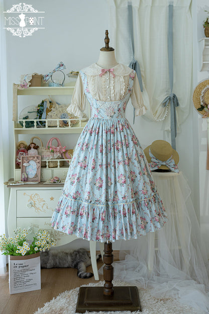 Miss Point - Happy Summer - Elegant Lolita Floral JSK Dress