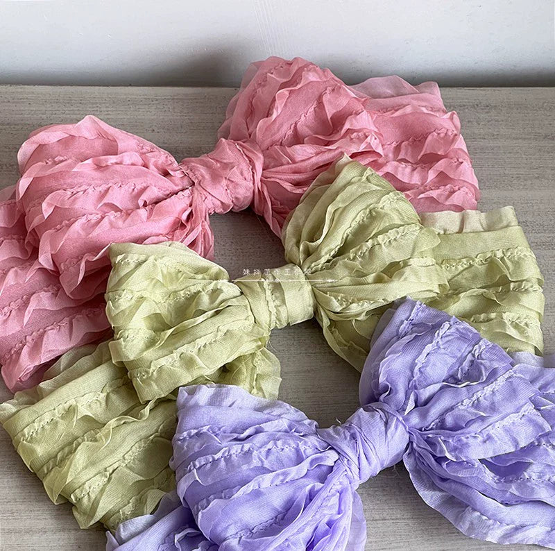 MAID - Spring of Mist - Sweet Lolita Bow Hairclip Bowler Hat KC