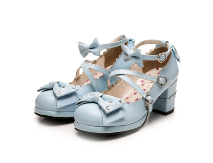 Sosic - Sweet Lolita High Heel Handmade Shoes