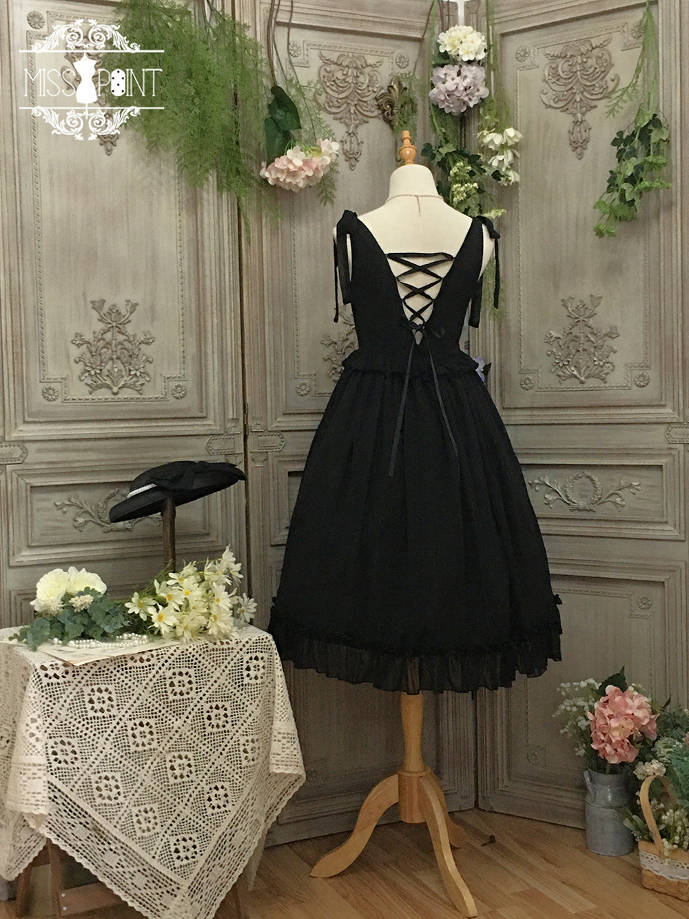 Miss point - Rhine Riverside - French Vintage Chiffon Lolita JSK