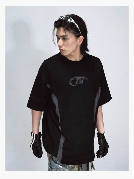 Retro mesh T-shirt【s0000009212】