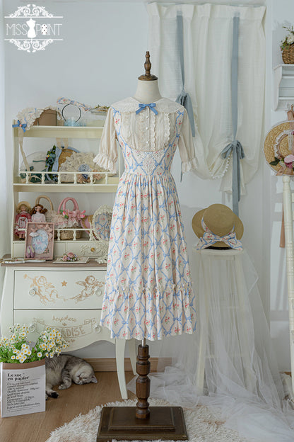 Miss Point - Happy Summer - Elegant Lolita Floral JSK Dress